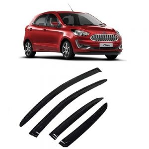 Rain Wind Door Visor Non Breakable Deflector Compatible with Figo New